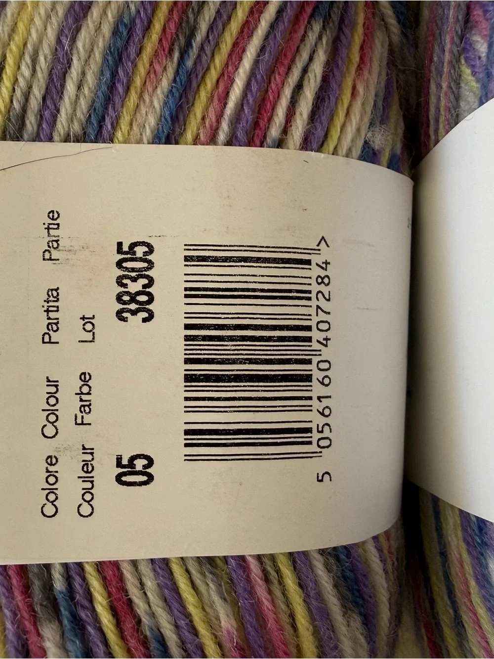 Paintbox Yarns Multicolor Sock Yarn - Pastel Stripe - 2 Skeins